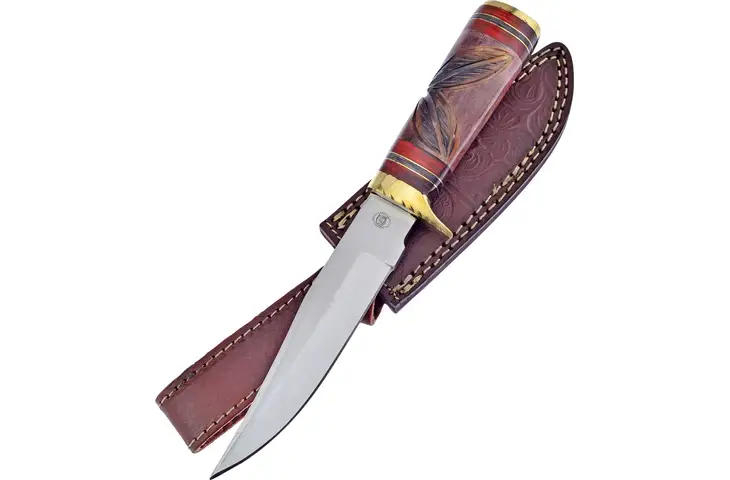 Frost Little Warrior Bowie Fixed Blade Knife